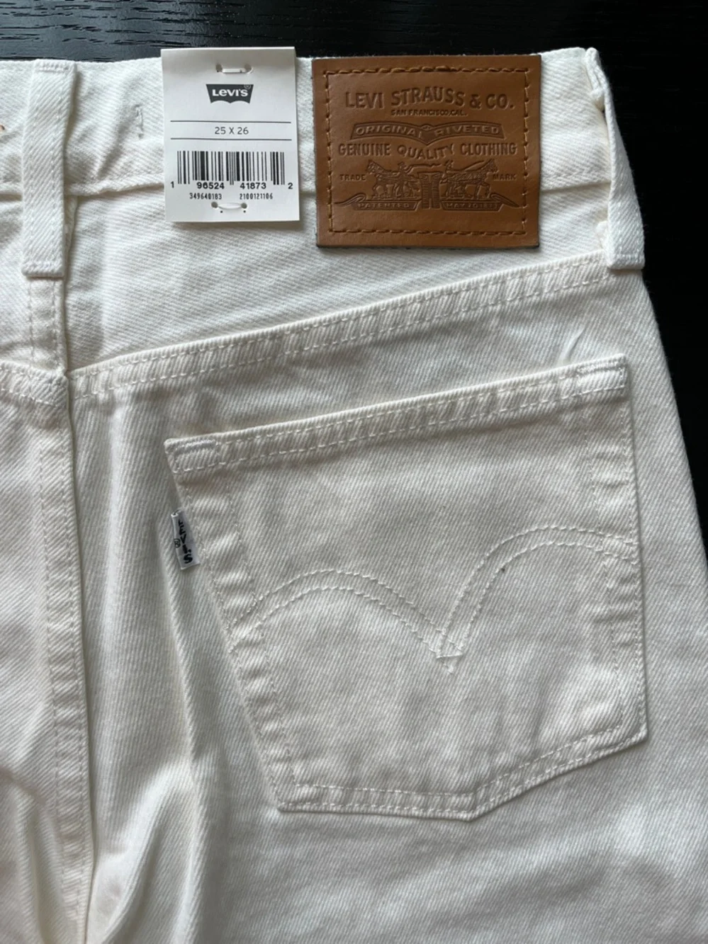 Levi's Wedgie Straight Ankle Women’s Jeans - size 25 NWT - Picture 5 of 7